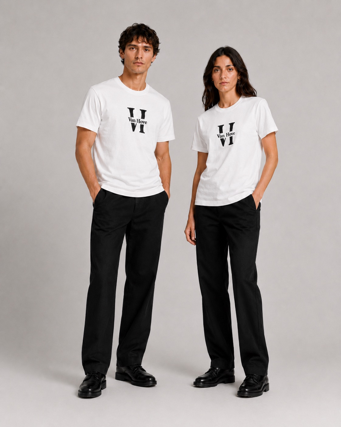 Essential Tee — Blanc, vue 2
